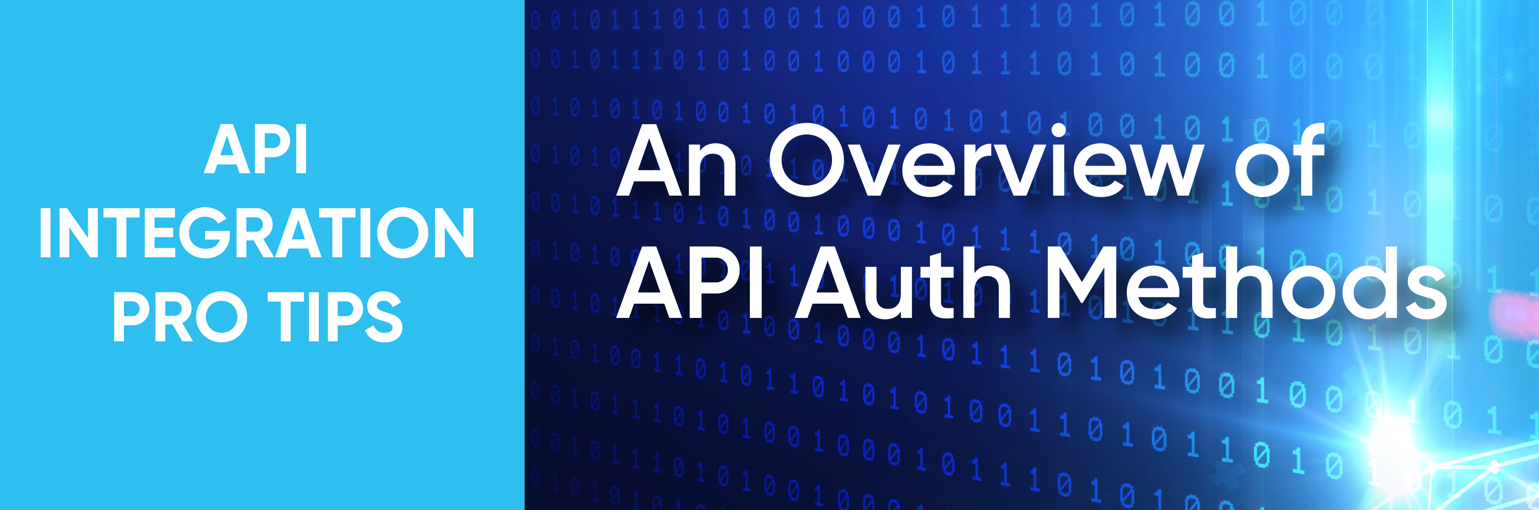 API authentication methods